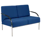 SPA 2 chrom, látka BONDAI BN18 (6071) - látka modrá